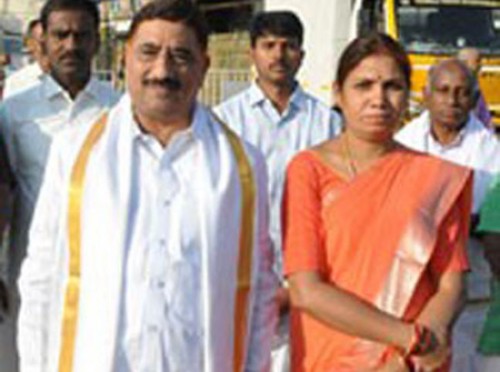 శ్రీవారిని దర్శించుకున్న మంత్రి కాల్వ శ్రీనివాసులు