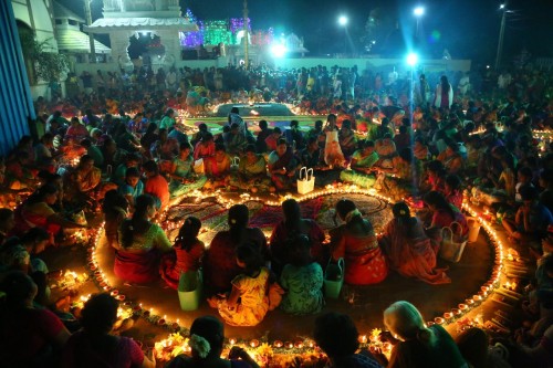 నేత్రపర్వంగా కార్తీక లక్ష దీపోత్సవం..