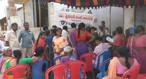 కరపలో మెగా కంటి వైద్య శిబిరం