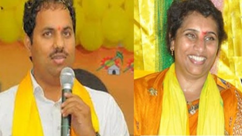 ఏపీ మాజీ స్పీకర్ కుమారుడు, కుమార్తెపై కేసు