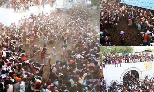 కర్నూలులో ఘనంగా పిడకల సంబరం