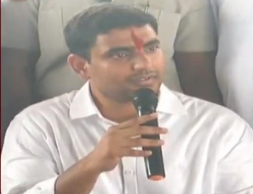 స్వర్ణకారుడు శివ కుటుంబాన్ని పరామర్శించిన లోకేష్‌