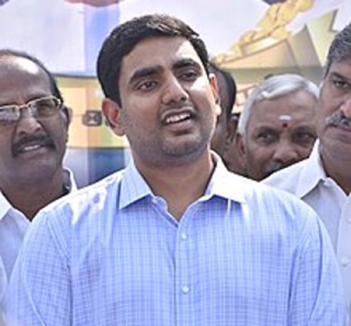 సాయంత్రం మంగళగిరిలో లోకేష్‌ పర్యటన