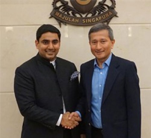 సింగపూర్‌లో మంత్రి లోకేష్ పర్యటన