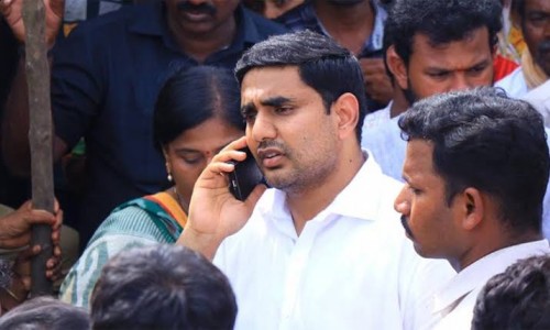  లోకేష్ నేతృత్వంలో టీడీపీ ఎమ్మెల్సీల నిరసన
