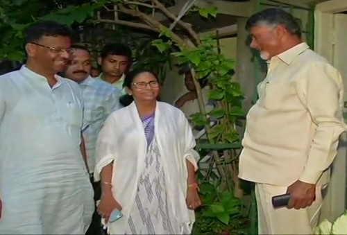 మమతాతో ముగిసిన చంద్రబాబు భేటీ