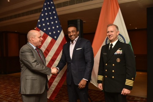 అమెరికన్ కాన్సులేట్ లో మంత్రి మేకపాటి