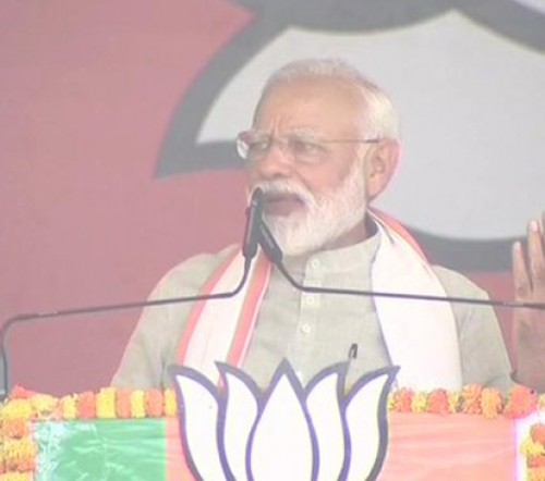 బెంగాల్ లో తృణమూల్ గూండా రాజ్యం : మోడీ