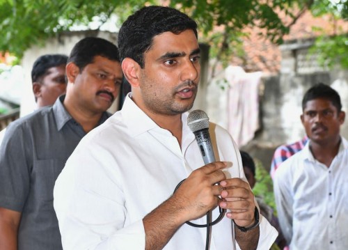 నాలుగు నెలల్లో ప్రజావేదిక కూల్చడం తప్పించి ఏం కట్టారో చెప్పగలరా? :  నారా లోకేశ్ 