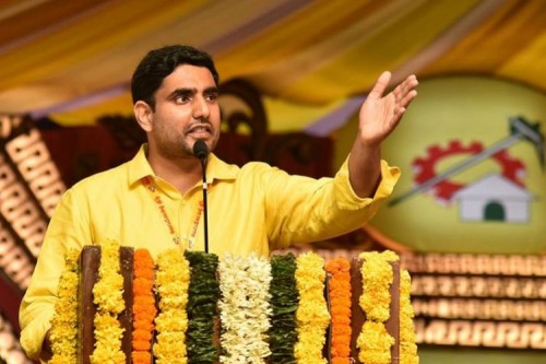 దేశంలో ఏపీ అగ్రస్థానంలో ఉండాలన్నదే చంద్రబాబు ఆకాంక్ష : నారా లోకేష్‌