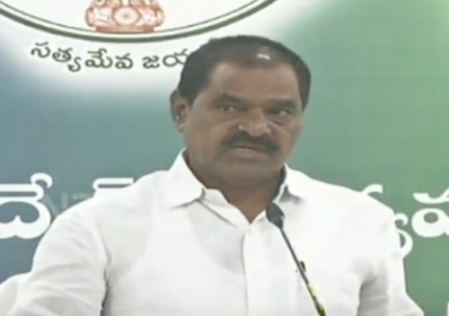  శ్రీవారిని దర్శించుకున్న డిప్యూటీ సీఎం నారాయణస్వామి