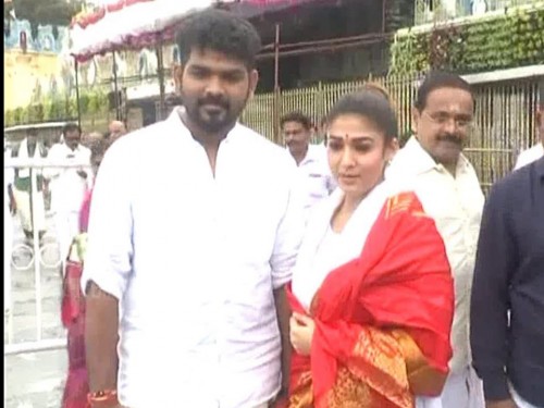 తిరుమల శ్రీవారిని దర్శించుకున్న న‌య‌న‌తార