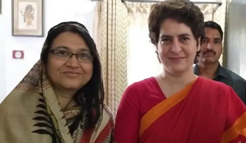 ఉత్తర్‌ ప్రదేశ్‌లో కాంగ్రెస్‌ నాయకురాలి రాజీనామా 