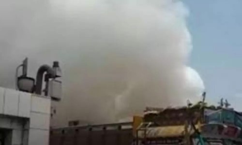 నెల్లూరు జిల్లాలో భారీ అగ్నిప్రమాదం