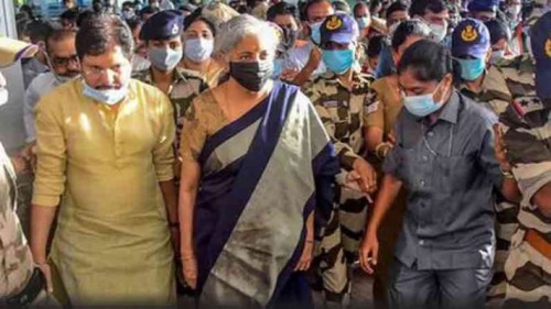 నేడు శ్రీకాకుళం జిల్లాలో కేంద్ర ఆర్థికమంత్రి పర్యటన.. 