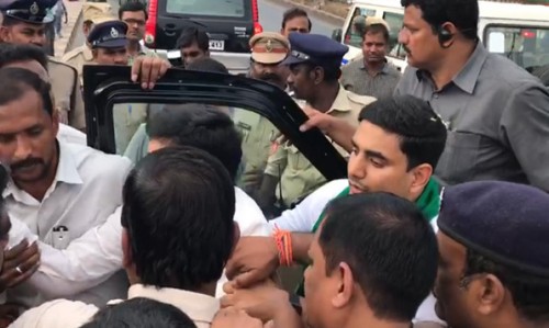 నారా లోకేష్ అరెస్ట్