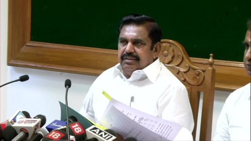 రైల్లో నీళ్లు తెచ్చి సరఫరా చేస్తాం : పళనిస్వామి 