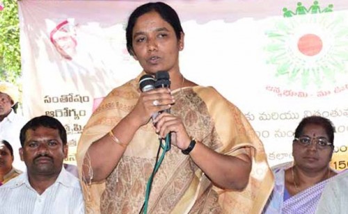 పరిటాల సునీత భూరికార్డులను మార్చేసిన రెవెన్యూ అధికారులు