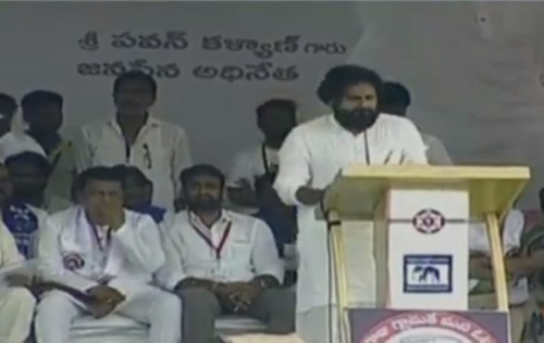 నారతీసి కూర్చోపెడతానని కరుణాకరరెడ్డి పవన్ వార్నింగ్