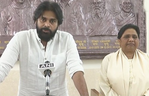 మాయ‌వ‌తితో ప‌వ‌న్ క‌ల్యాణ్ భేటీ 