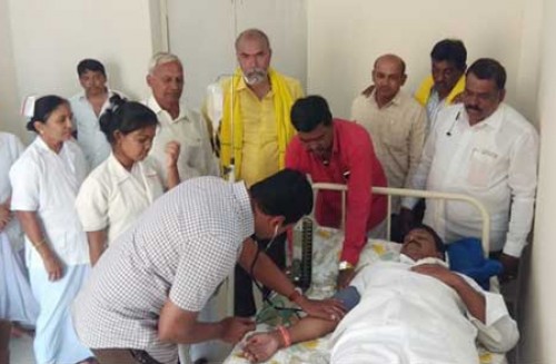 అస్వస్థత గురైన పయ్యావుల కేశవ్