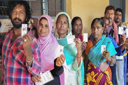 మధ్యాహ్నం 3గం.లకు 40.47శాతం పోలింగ్ నమోదు