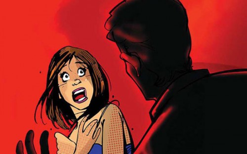 వ్యభిచారం చేయాలని పెంపుడు తండ్రి దాడి