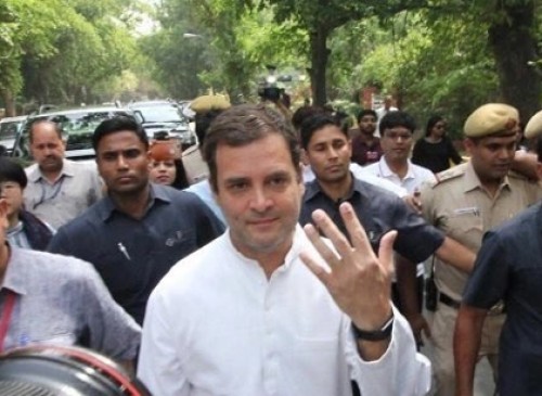 ఓటు హక్కు వినియోగించుకున్న రాహుల్‌ గాంధీ