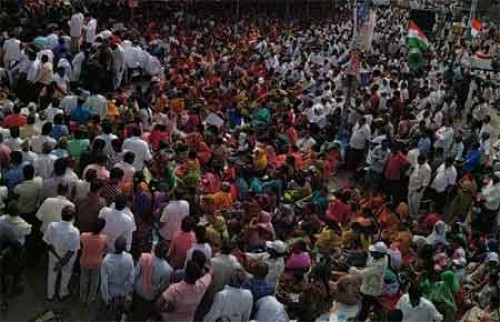 56వ రోజుకు చేరుకున్న రాజధాని రైతుల ఆందోళనలు