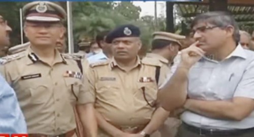 రాజ్ భవన్ ఏర్పాట్లను పరిశీలించిన సీఎస్, డీజీపీ