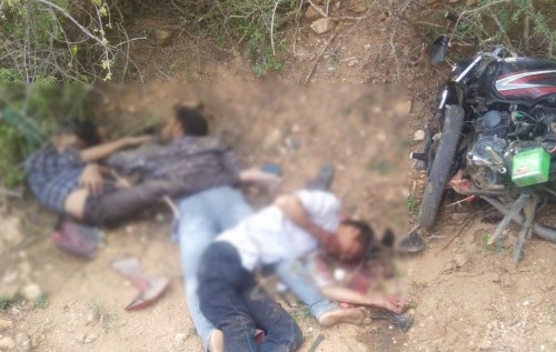 రాపూరు మండలం ఓబులాయపల్లి సమీపంలో రోడ్డు ప్రమాదం