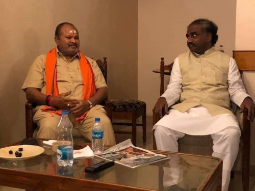 కన్నాతో రావెల కిషోర్ బాబు భేటీ