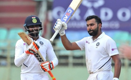 వరుస రెండు సెంచరీలు సాధించిన ఆటగాడిగా రోహిత్‌ రికార్డు