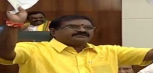 సీఎం జగన్‌ పై సభా హక్కుల ఉల్లంఘన నోటీసు