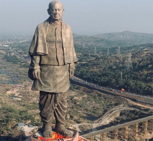 సర్దార్ వల్లభాయ్ పటేల్ విగ్రహం చూసేందుకు పెరుగుతున్న పర్యాటకుల తాకిడి