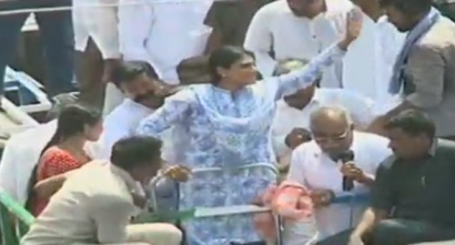 నేడు తూ.గో. జిల్లాలో షర్మిల ఎన్నికల ప్రచారం