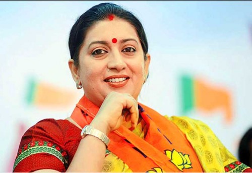 తెలుగులో స్మృతి ఇరానీ ట్వీట్ వైరల్