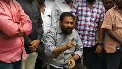 వైసీపీ ఎమ్మెల్యే శ్రీధర్ రెడ్డిపై కేసు