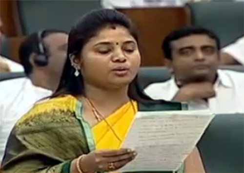 వెనుకబడిన ప్రాంతం నుంచి స్పీకర్‌గా ఎన్నిక కావడం సంతోషం: పుష్పశ్రీవాణి