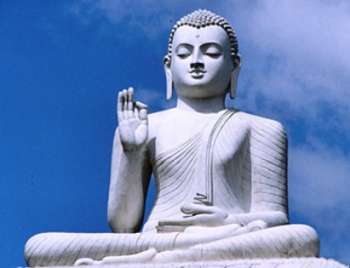 టెక్కలిలో బుద్ధుడి విగ్రహం ధ్వంసం