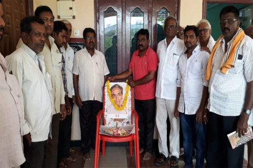 తిరువూరులో మహా కవి శ్రీశ్రీ వర్థంతి