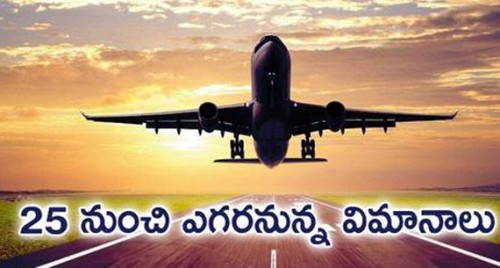 25 నుంచి ఎగరనున్న విమానాలు