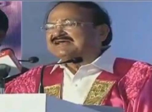 మేధాశక్తిని దేశాభివృద్దికి ఉపయోగించాలి : వెంకయ్య నాయుడు