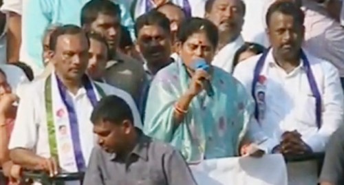 బాబు హయాంలో పెరిగిన అవినీతి: విజయమ్మ