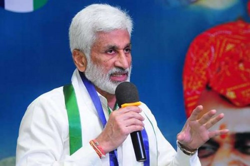 మాజీ ఐజీపై విజయ సాయిరెడ్డి పిర్యాధు 