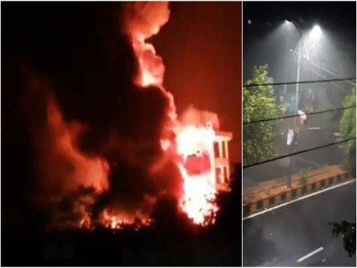 విశాఖపట్నం ఫార్మాసిటీలో భారీ పేలుడు