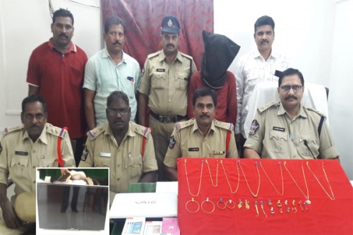 చోరీల‌కు పాల్ప‌డుతున్న వ్య‌క్తి అరెస్టు