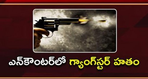 ఎన్‌కౌంటర్‌లో గ్యాంగ్‌స్టర్‌ హతం

