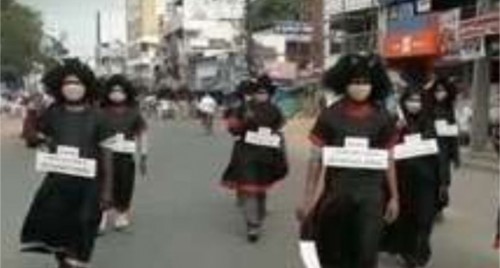 కరోనా వైరస్ వ్యాప్తిని అరికట్టేందుకు తణుకు ఎమ్మెల్యే ఓ కొత్త ఐడియా