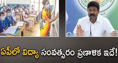 ఏపీలో విద్యా సంవత్సరం ప్రణాళిక ఇదే!

